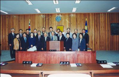 2003년 상반기 지방의회방문 및 의원세미나 개최 (2003. 4. 22~24)