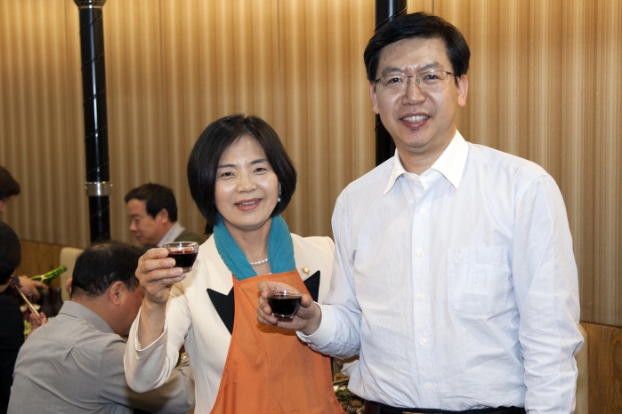 중국 조장시 대표단 만찬 간담회 