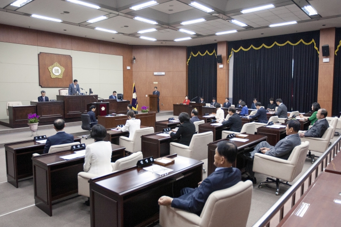 제254회 임시회 1차 본회의 개최