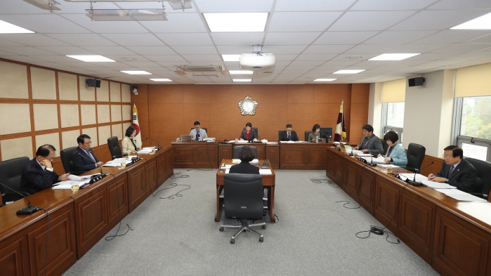 제265회 임시회 상임위 도시건설위원회 활동