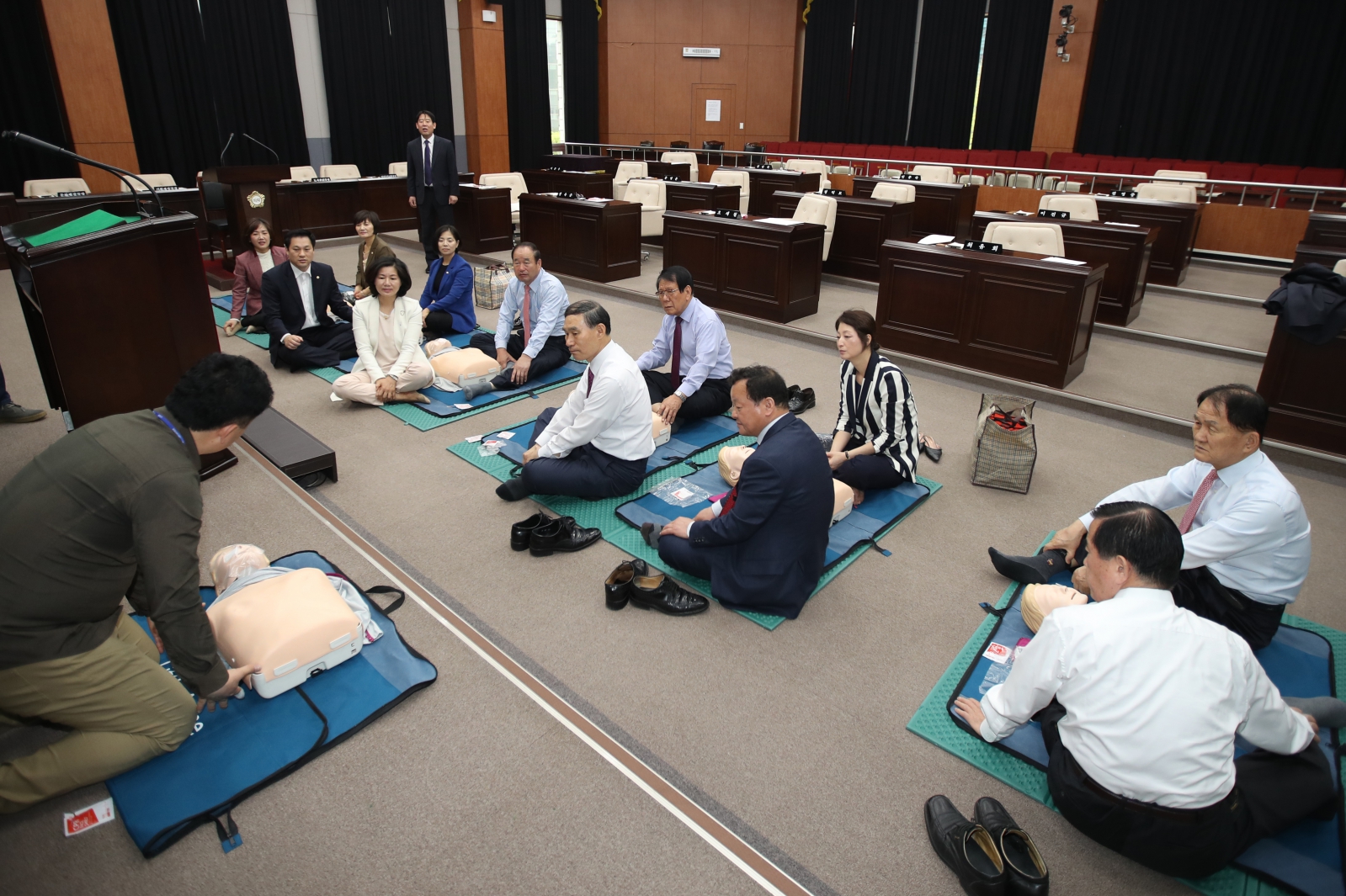 의원 응급처치교육