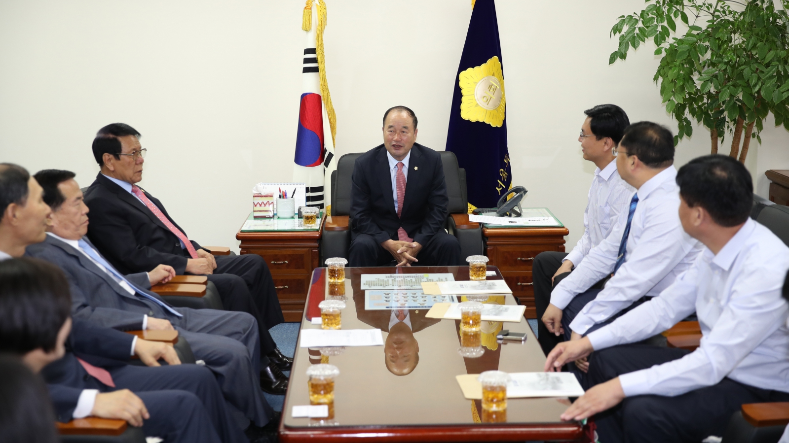 중국 조장시 대표단 서초구의회 방문
