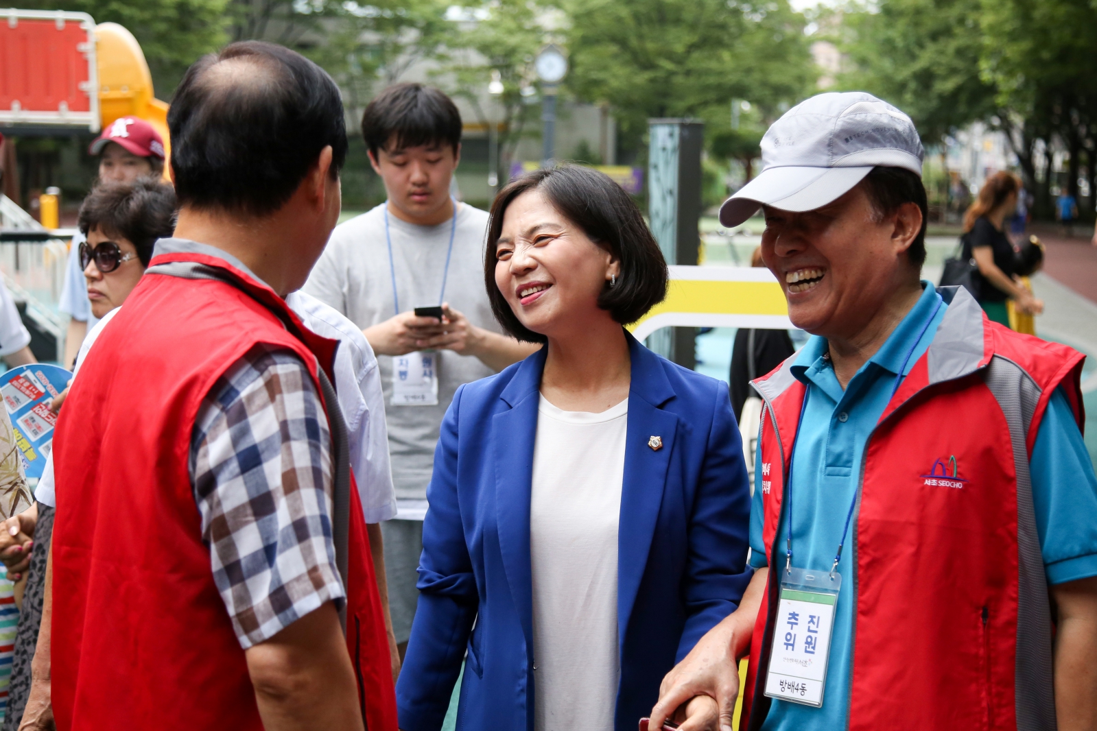 방배4동 얼음 위 서있기 대회