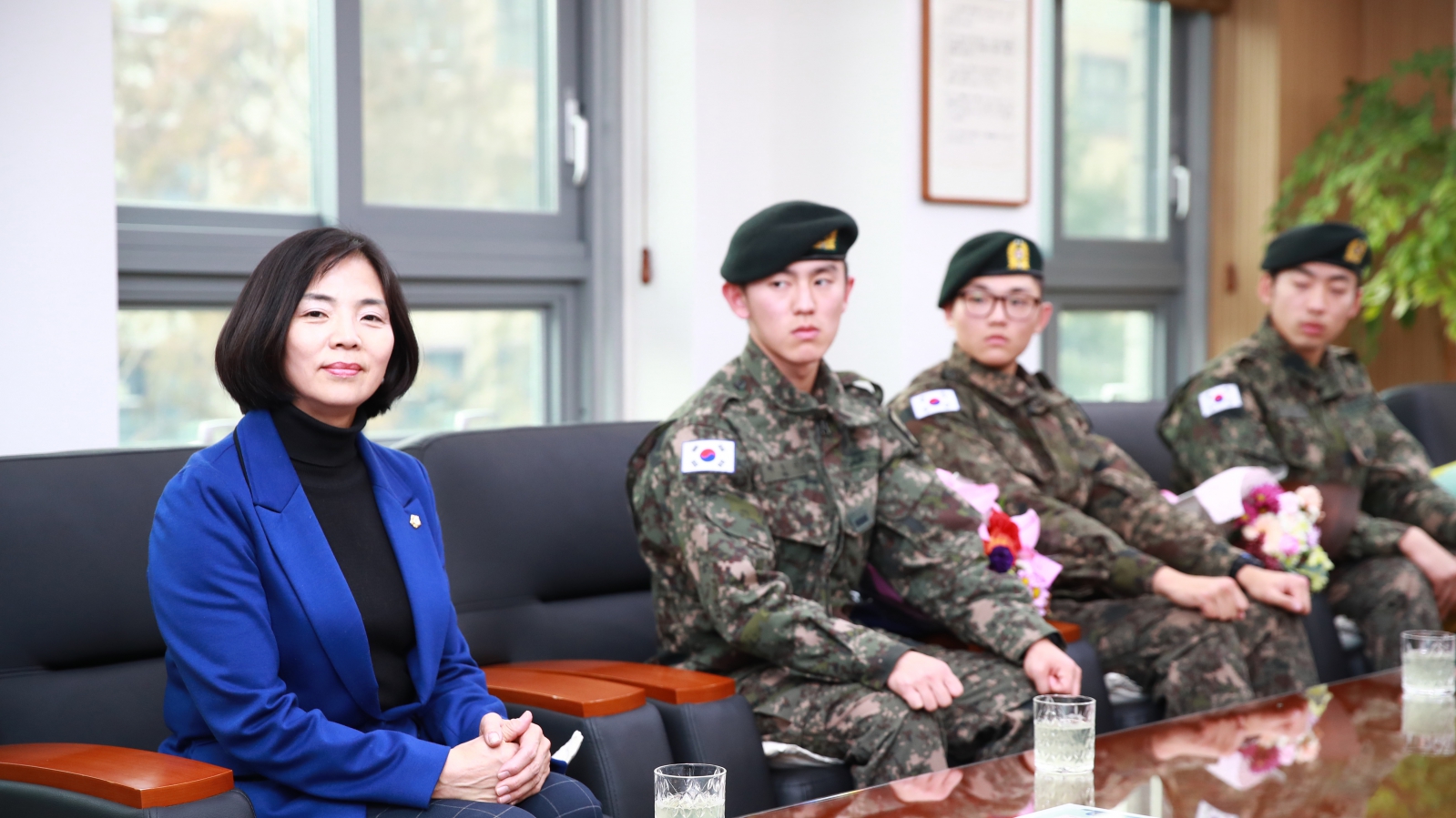 헌혈 국군장병 의장표창 수여식