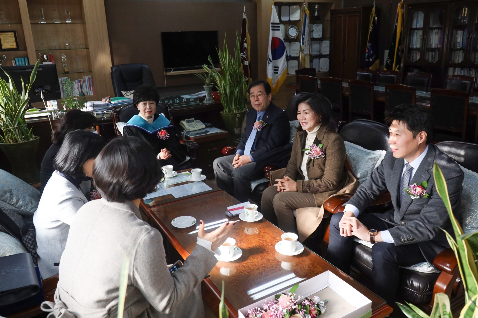 언남중학교 졸업식