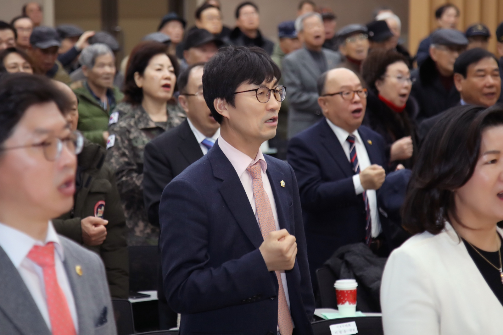 서초구재향군인회 정기총회 기념식