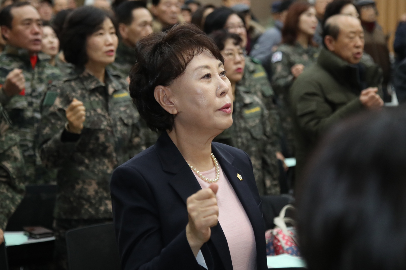 서초구재향군인회 정기총회 기념식