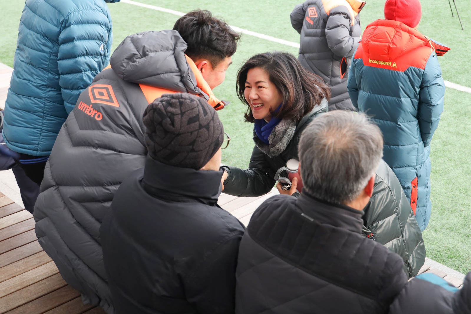 서초구축구협회 양재, 말죽거리 fc 시축식
