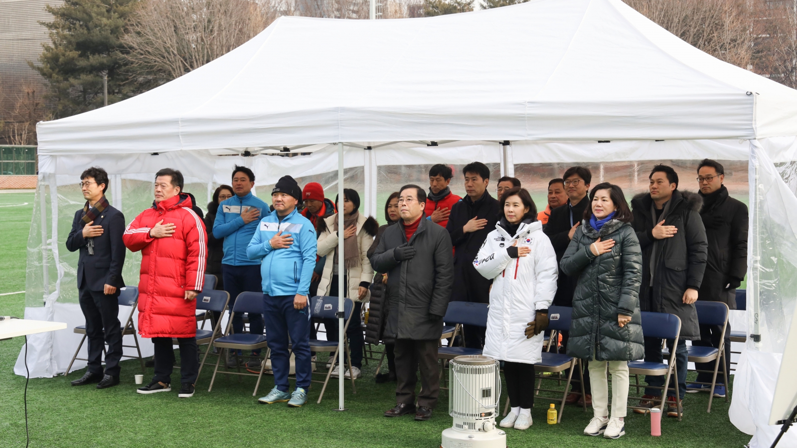 서초구축구협회 양재, 말죽거리 fc 시축식