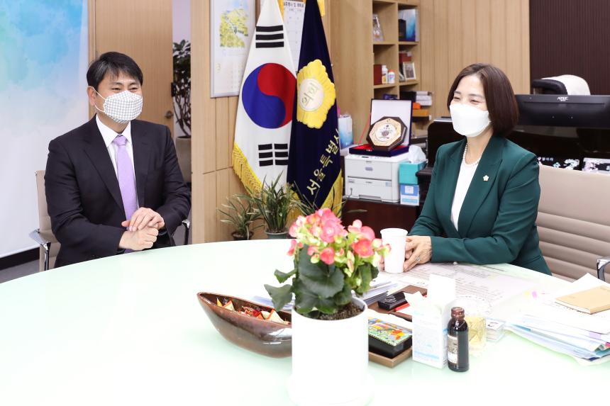 서초경찰서장 예방