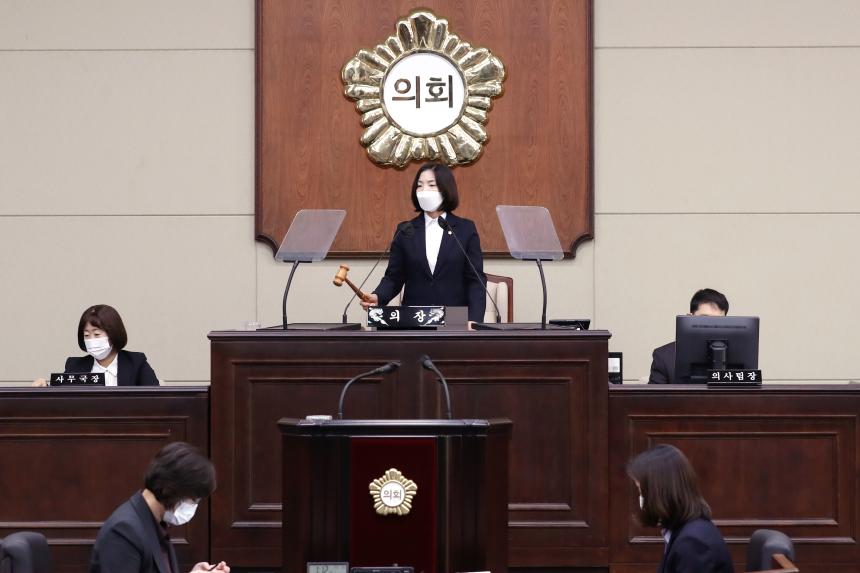 제310회 제2차 정례회 제1차 본회의