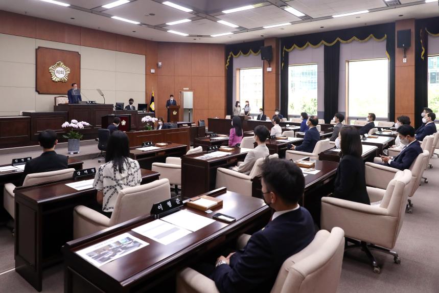제318회 임시회 제1차 본회의