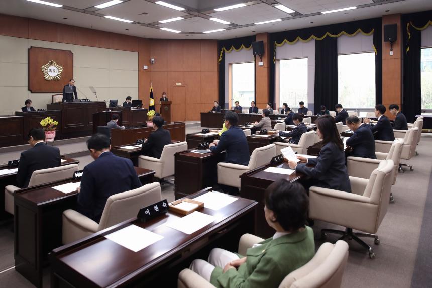 제340회 임시회 제1차 본회의