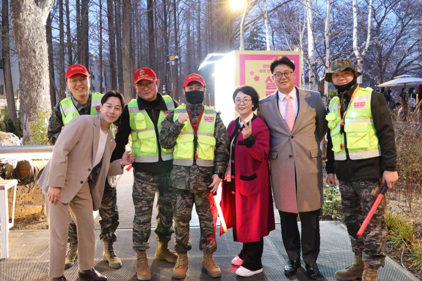 양재천 벚꽃등축제