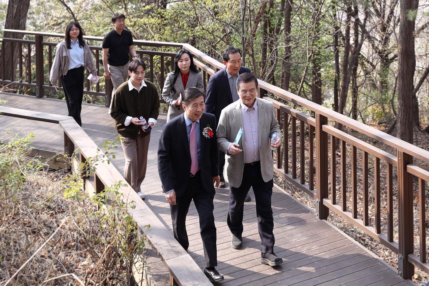 우면산 무장애숲길(2단계구간) 준공식